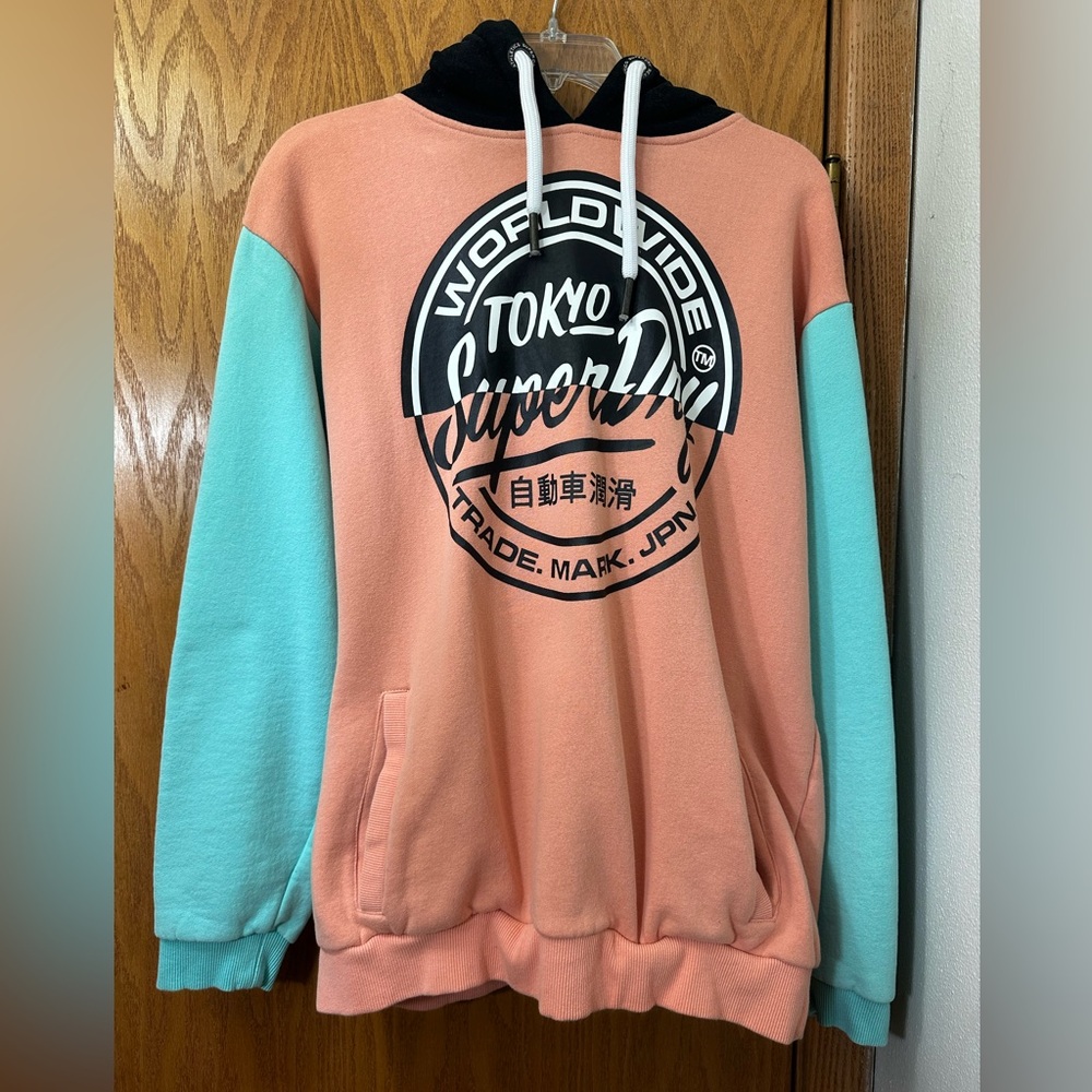 Superdry Men’s Oversized Panel Hoodie